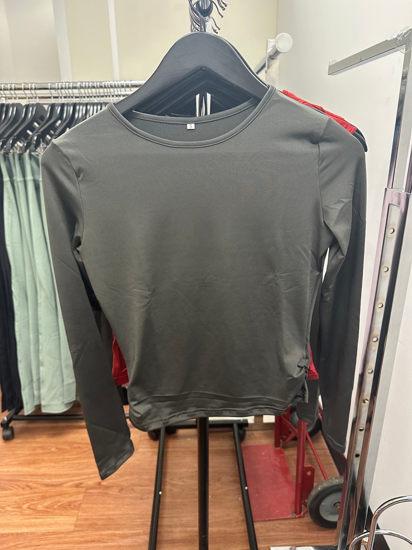 Long Sleeve Spandex Top