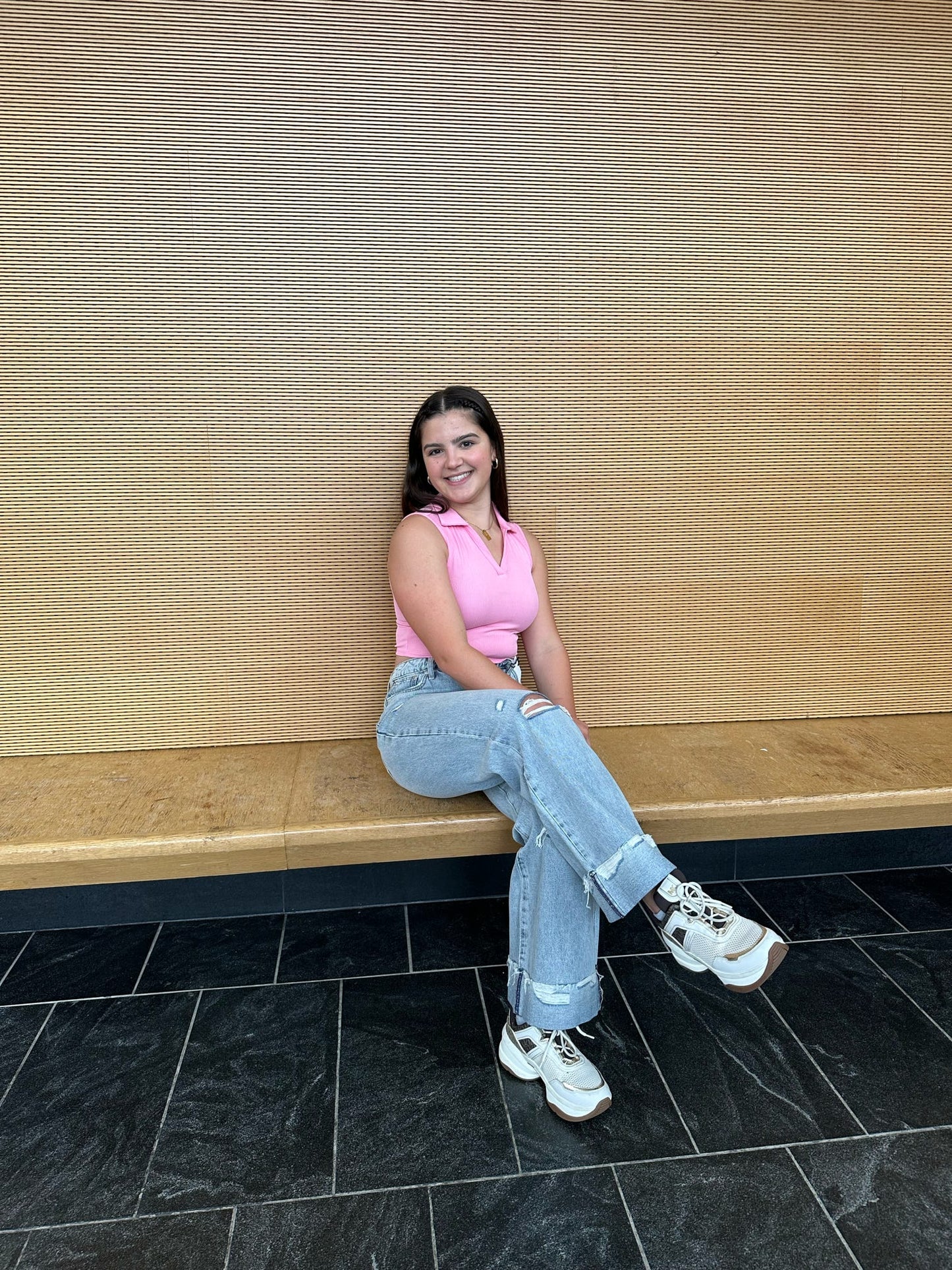 Ceros Ripped Jeans Cuffed
