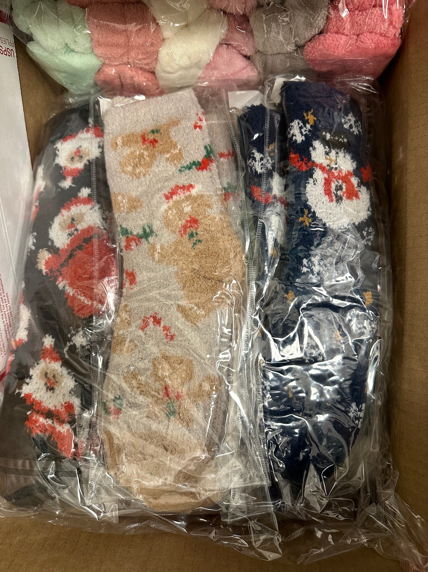 Holiday Fuzzy Socks