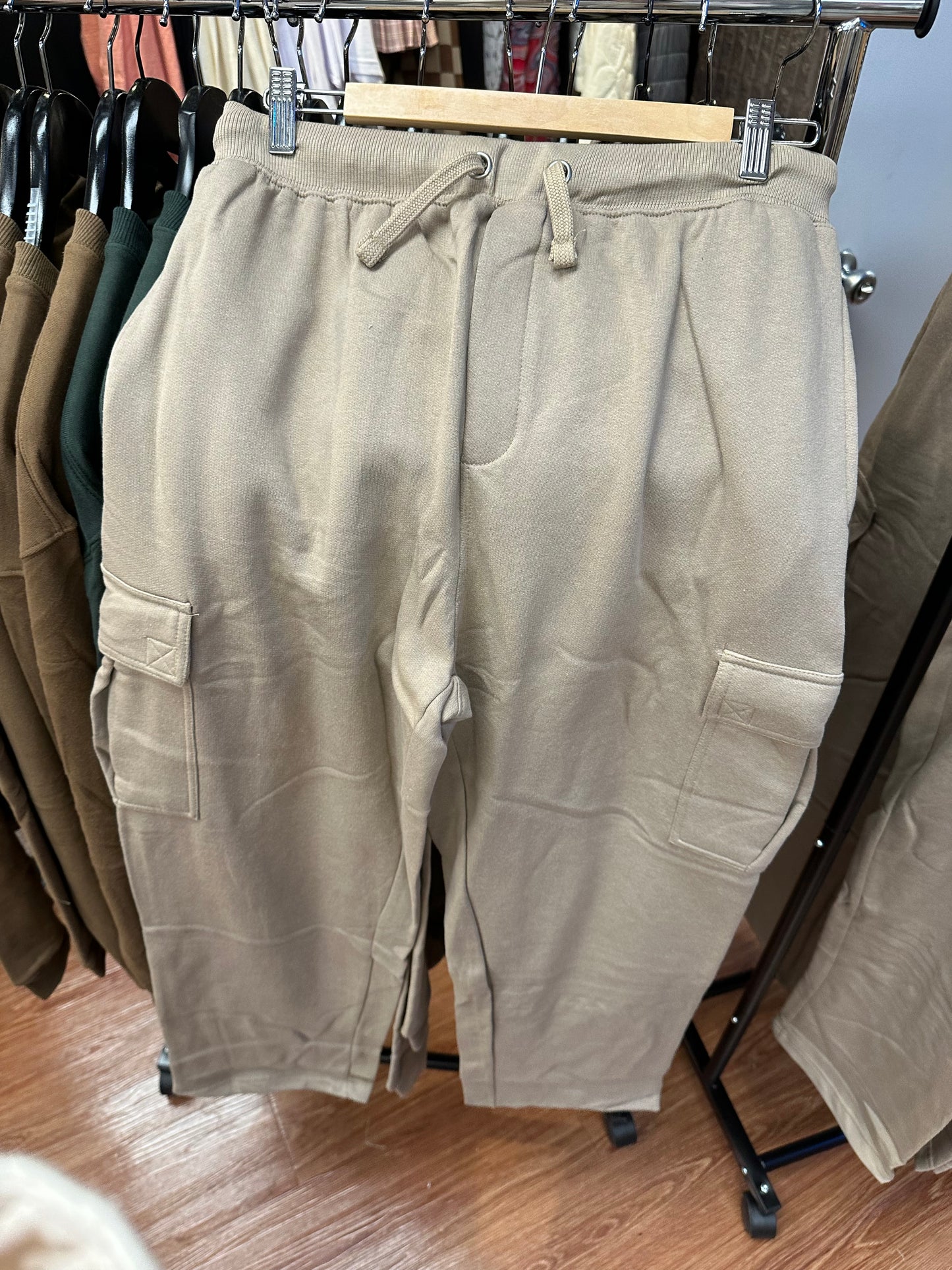 Unisex Fleece Cargo Pant