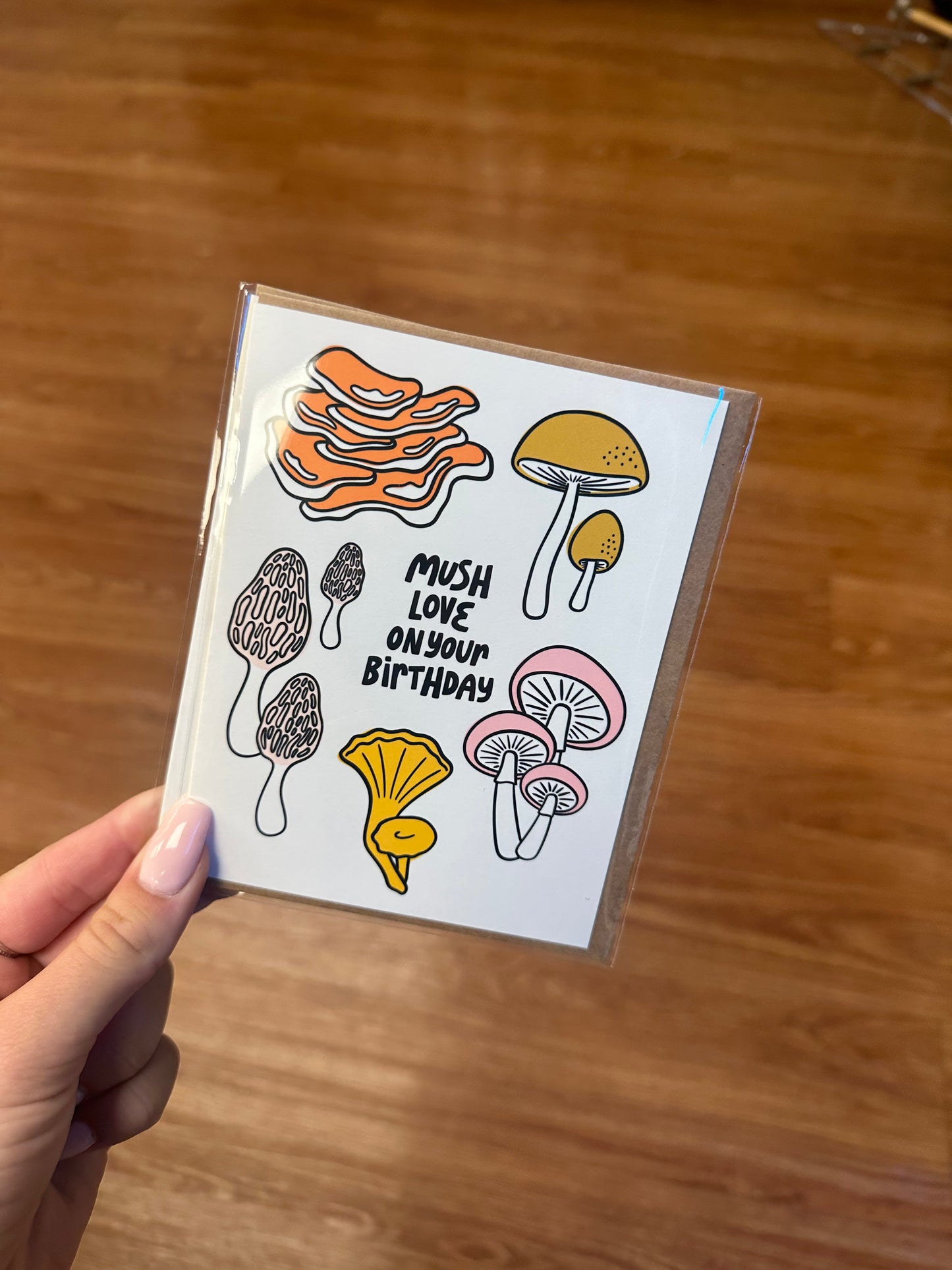Mush Love Birthday Card