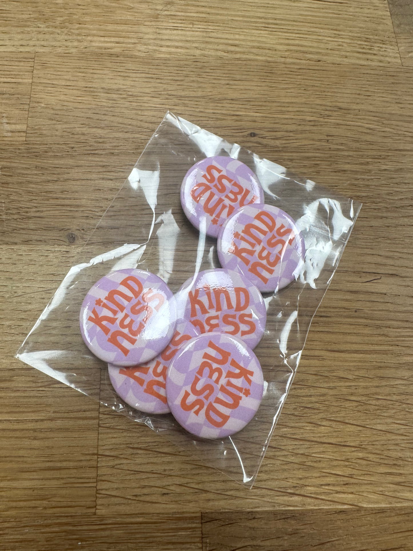 Kindness Pin Button