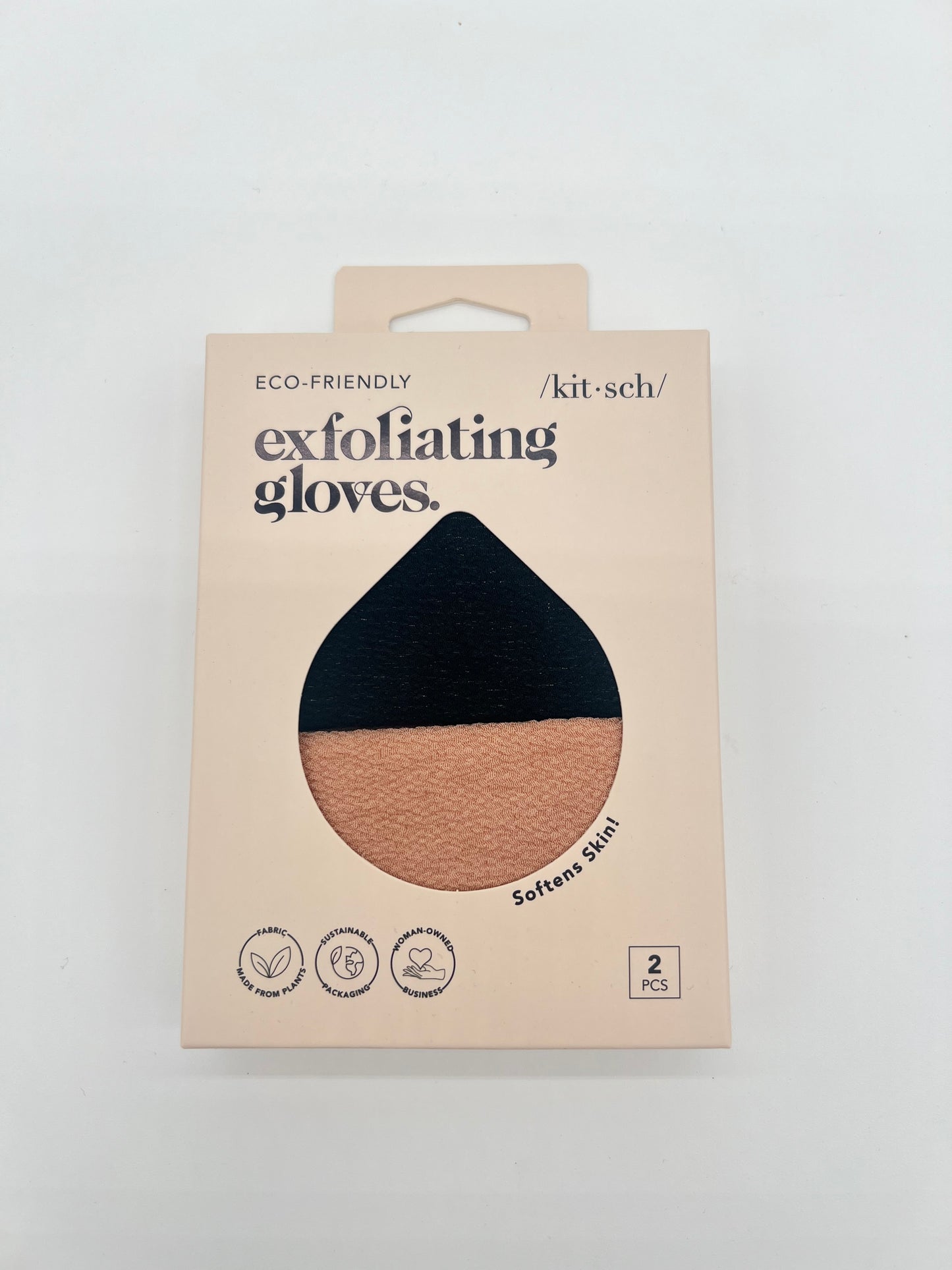 Exfoliating gloves 2pc set