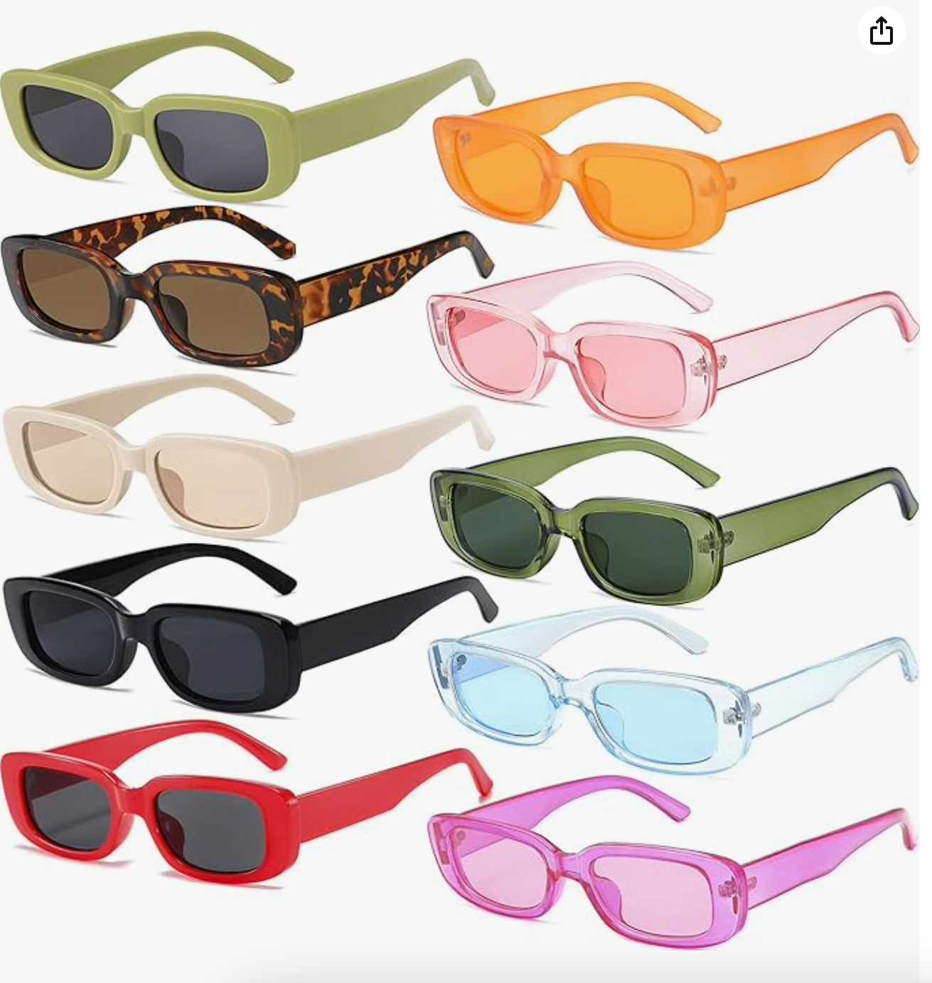 Rectangle Fashion Sunglasses