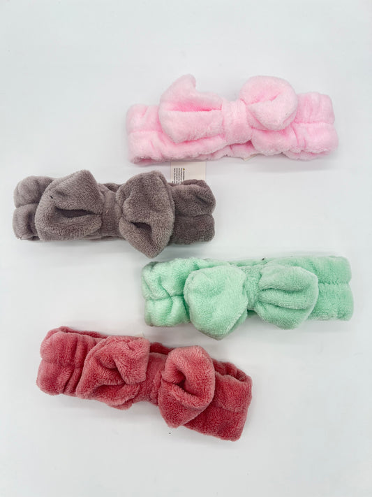 Spa Bow Headband - Assorted Colors