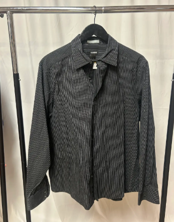 Rethreads Black Button Down 6170