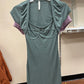 Crop Cardigan Dress Set - Chocolate USA